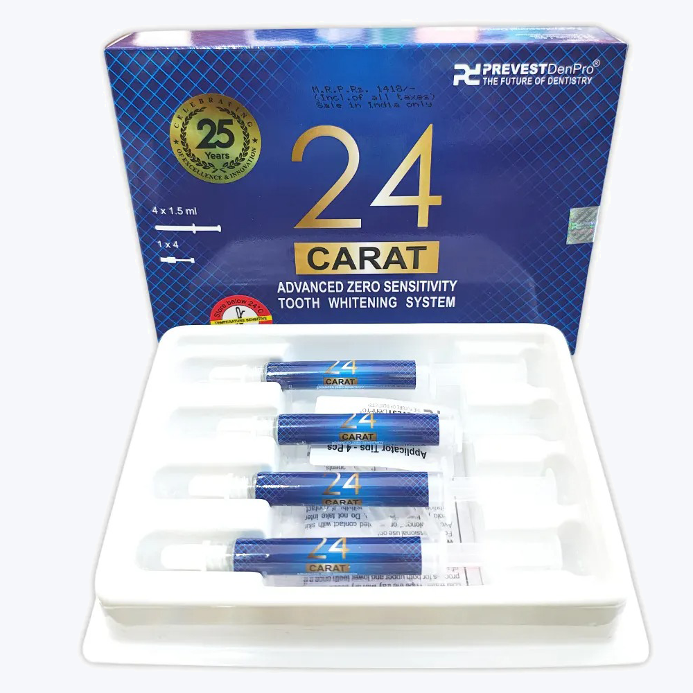 Prevest 24 Carat Bleaching Kits & Refills
